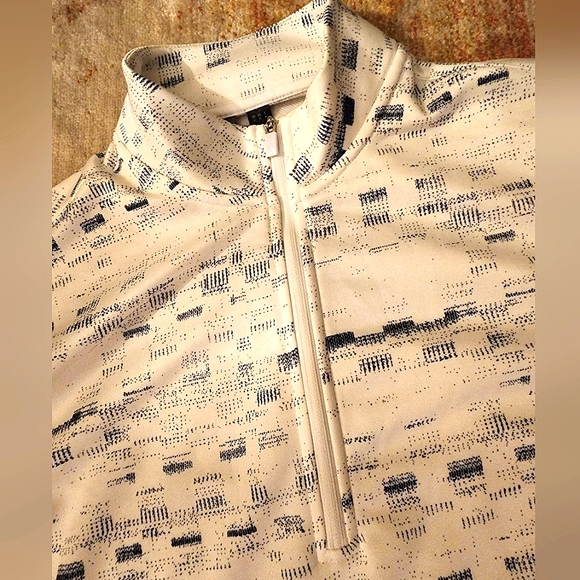 Adidas Core Printed 1/4 Zip Pullover - Picture 4 of 10